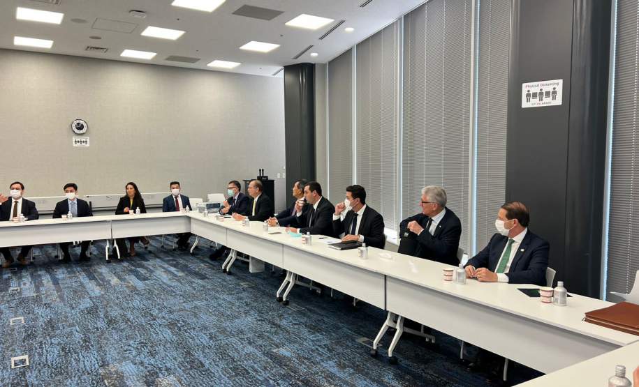 Estado busca novos investimentos em sustentabilidade em reunião com agência japonesa