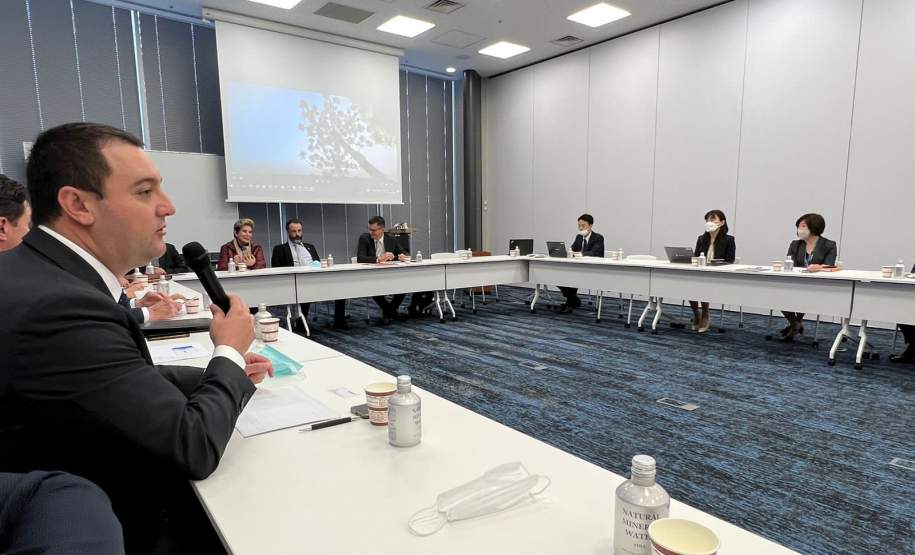 Estado busca novos investimentos em sustentabilidade em reunião com agência japonesa