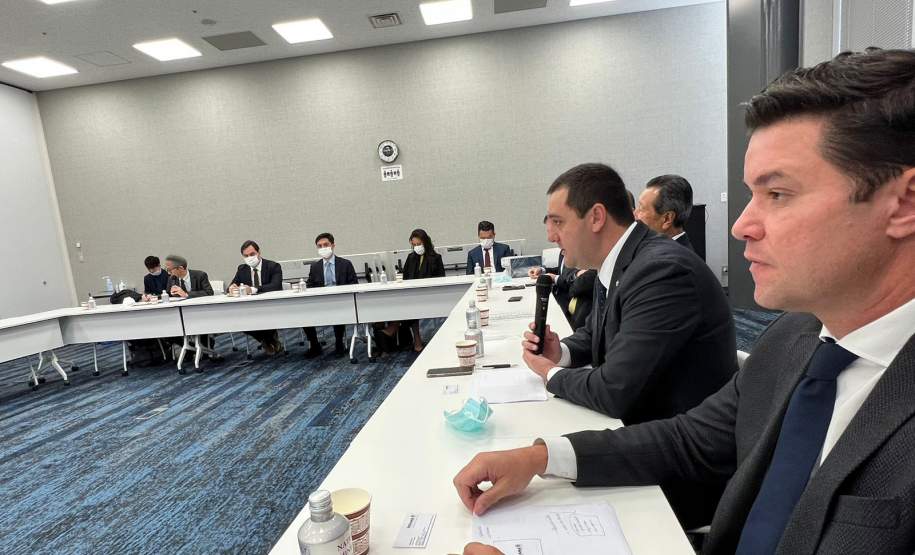 Estado busca novos investimentos em sustentabilidade em reunião com agência japonesa