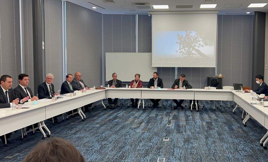 Estado busca novos investimentos em sustentabilidade em reunião com agência japonesa