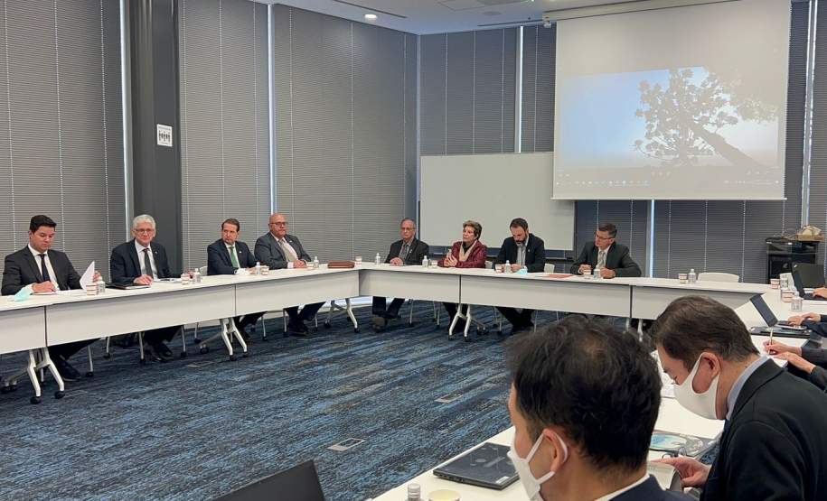 Estado busca novos investimentos em sustentabilidade em reunião com agência japonesa
