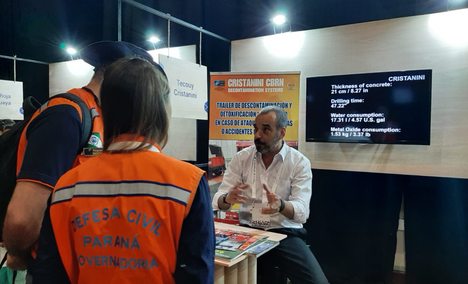 Comitiva do Paraná integra discussões no Uruguai sobre a gestão de riscos e desastres do continente