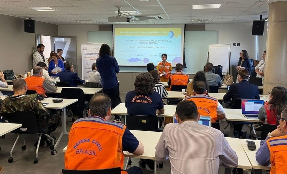 Defesa Civil Estadual participa de Oficina de Atores Estratégicos em Brasília