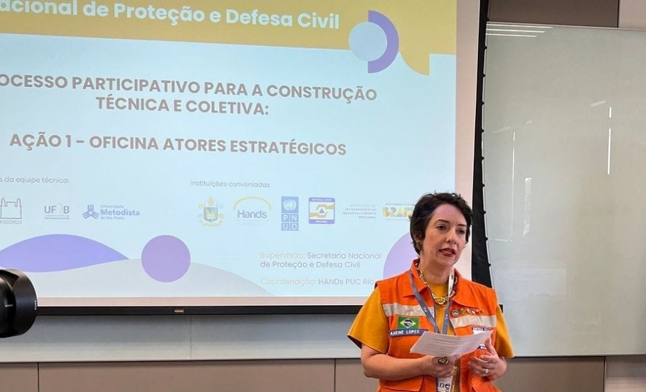 Defesa Civil Estadual participa de Oficina de Atores Estratégicos em Brasília