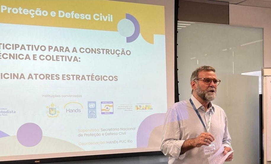 Defesa Civil Estadual participa de Oficina de Atores Estratégicos em Brasília