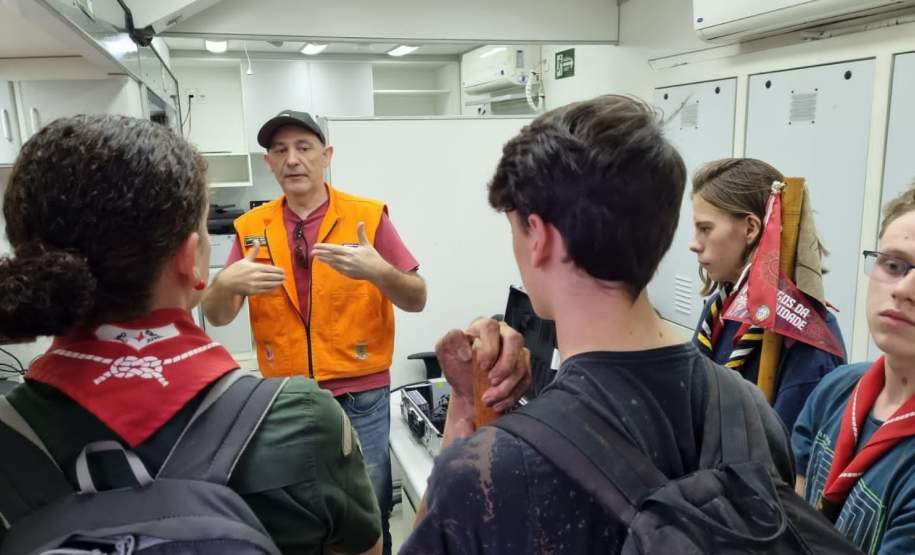 Defesa Civil Estadual participa do 29º Jogos da Fraternidade da União dos Escoteiros do Brasil