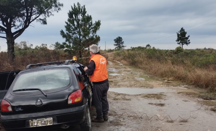 Radioamadores voluntários treinam protocolos em simulado de comunicação