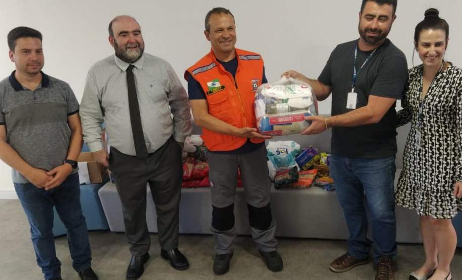 Campanha de solidariedade do Paraná arrecada 22 mil itens para o Rio Grande do Sul