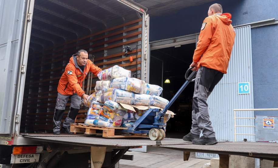 Governo do Estado envia mais 850 cestas básicas para União da Vitória