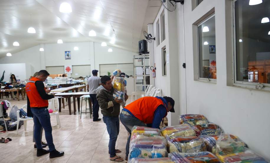 Mais 580 cestas básicas chegam a União da Vitória; Estado reforça suporte em regiões mais críticas