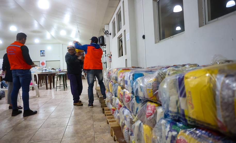 Mais 580 cestas básicas chegam a União da Vitória; Estado reforça suporte em regiões mais críticas