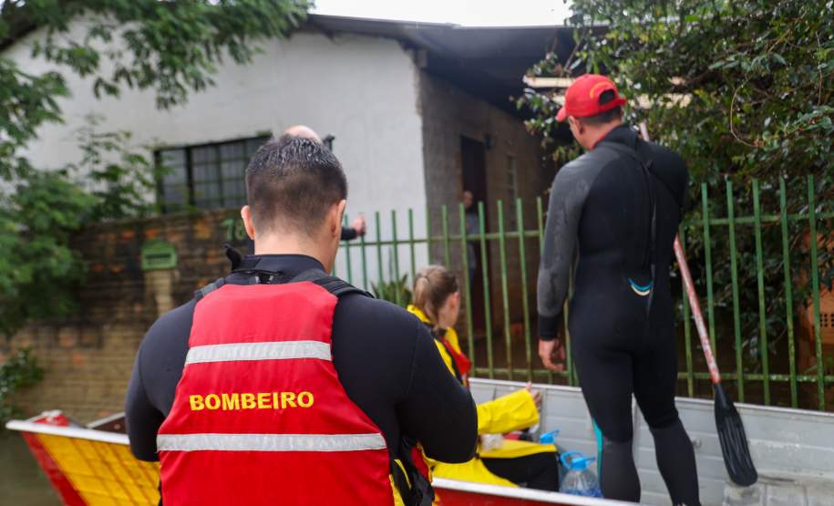 Estado auxilia nos atendimentos a famílias ilhadas em São Mateus do Sul