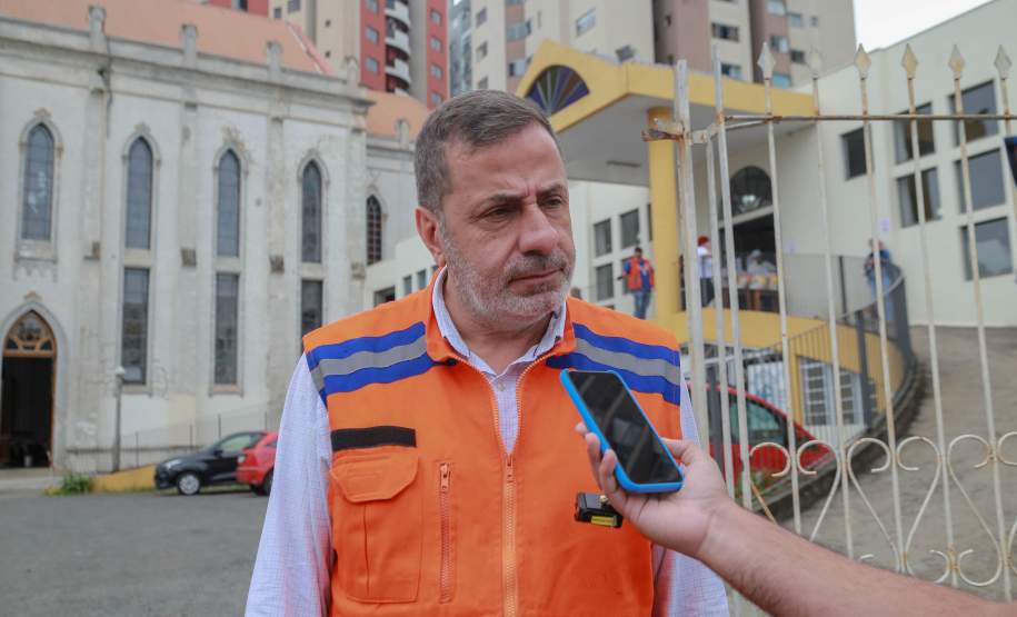 Em União da Vitória, governador Ratinho Junior anuncia pacote para auxílio às vítimas de enchentes