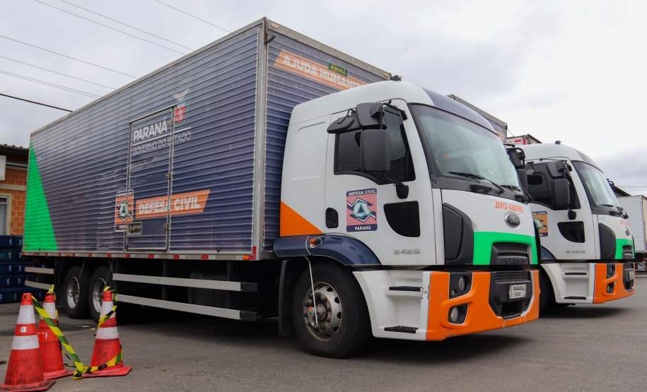 Ceasa-PR envia mais de 25 toneladas de alimentos para cidades afetadas pelas chuvas