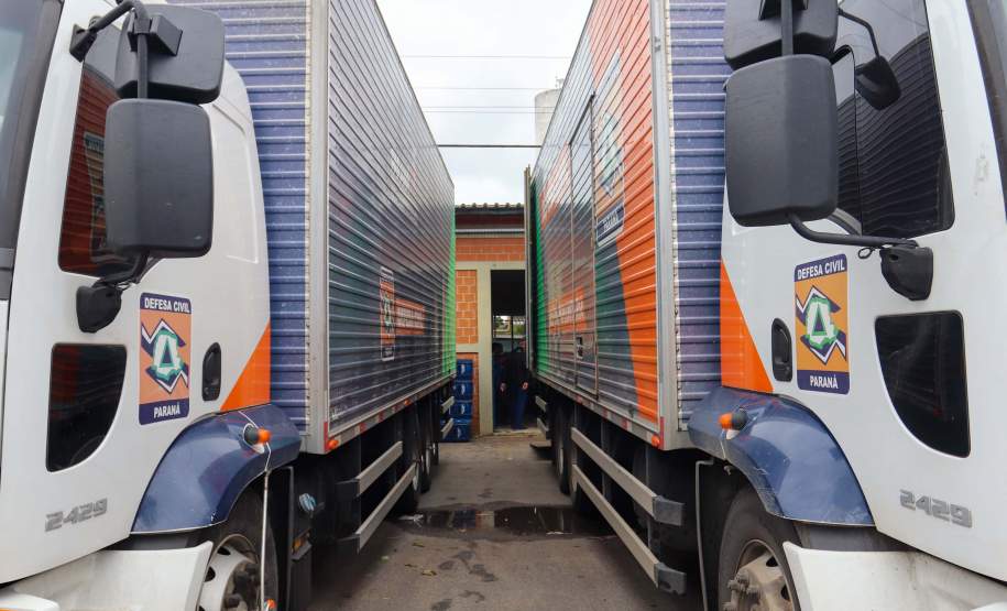 Ceasa-PR envia mais de 25 toneladas de alimentos para cidades afetadas pelas chuvas