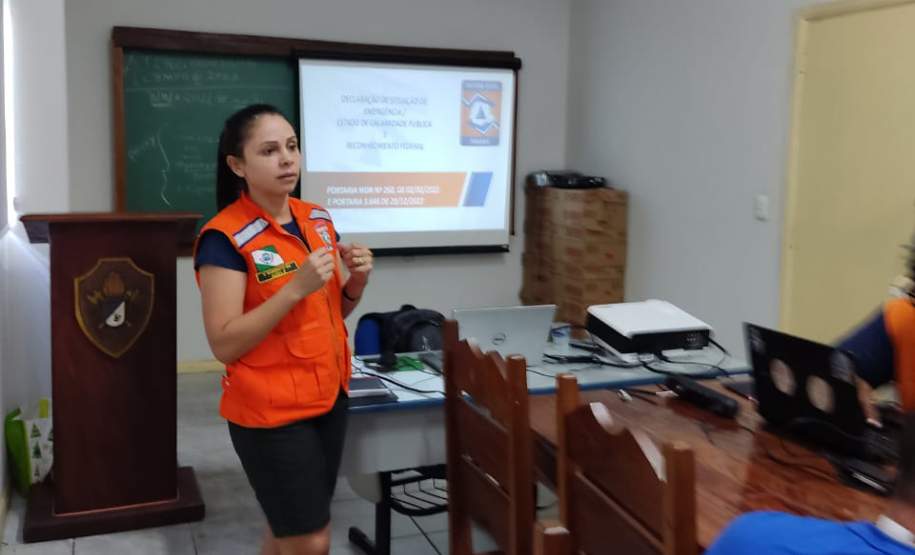 Treinamento com Defesas Civis do Litoral do Paraná