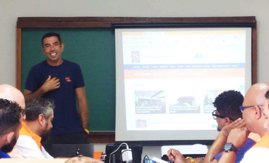 Treinamento com Defesas Civis do Litoral do Paraná