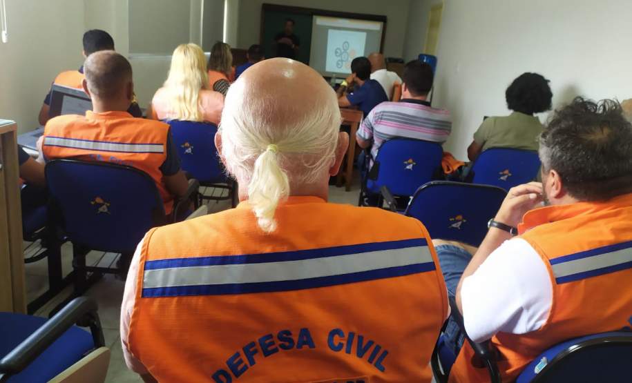 Treinamento com Defesas Civis do Litoral do Paraná