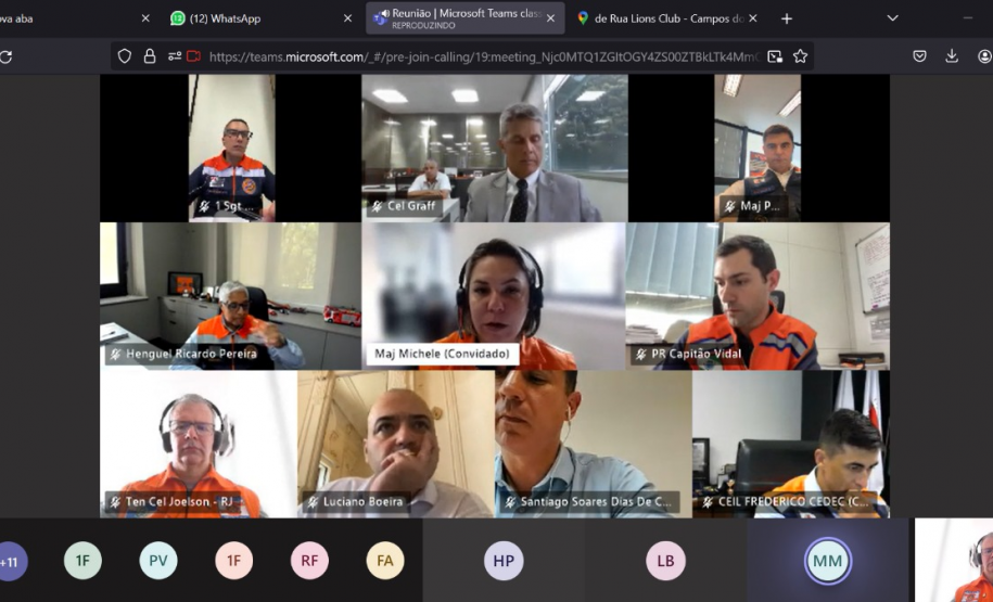 Grupo de trabalho permanente de defesa civil do COSUD realiza reunião
