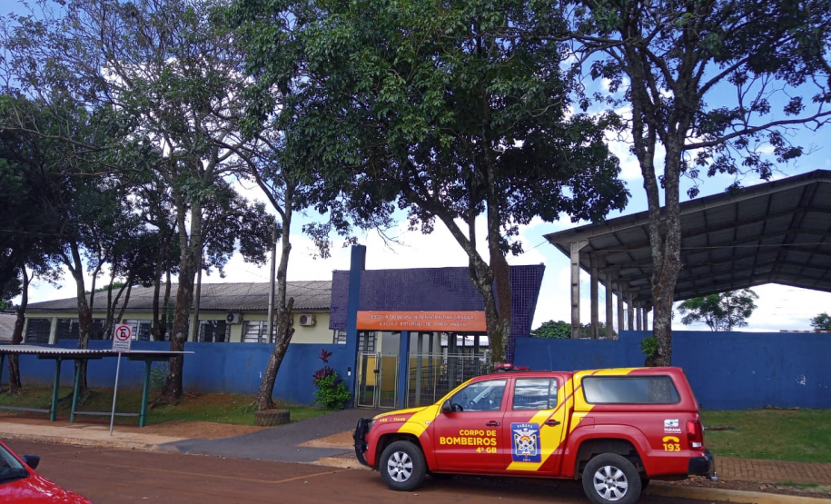 Brigadistas escolares controlam princípio de incêndio em Toledo e Bandeirantes
