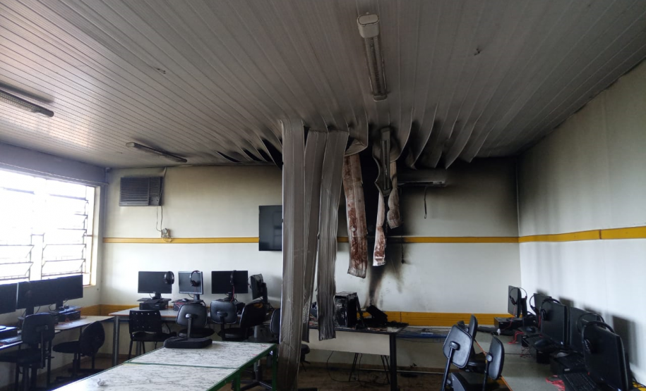 Brigadistas escolares controlam princípio de incêndio em Toledo e Bandeirantes