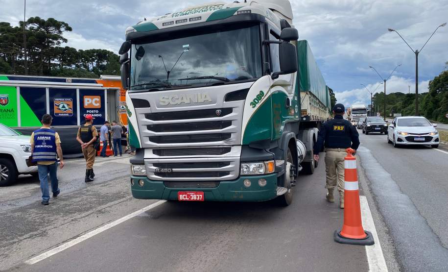 Operação Safra reforça segurança nas rodovias e atendimento aos caminhoneiros