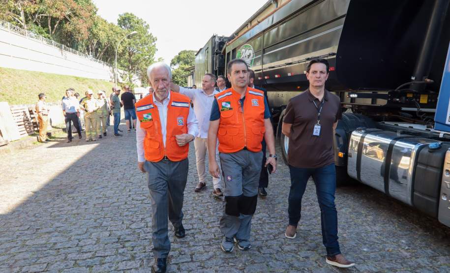 Estado envia nova remessa com mais de 300 toneladas de donativos ao Rio Grande do Sul