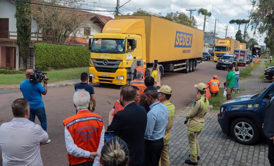 Estado envia nova remessa com mais de 300 toneladas de donativos ao Rio Grande do Sul