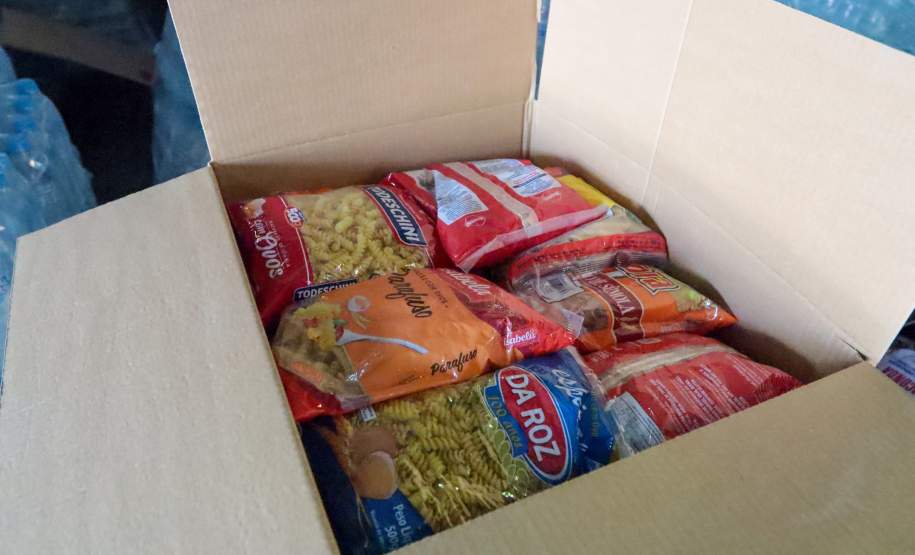 Paraná chega a 3,3 mil toneladas de doações arrecadadas para o Rio Grande do Sul