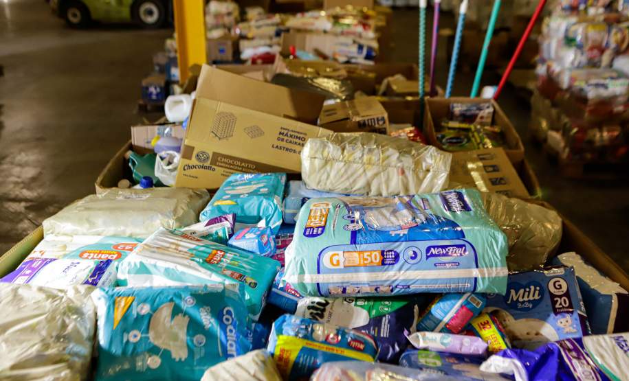 Paraná envia mais de 190 toneladas de donativos para o Rio Grande do Sul