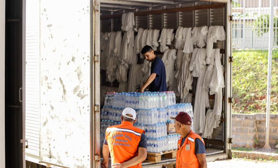 Paraná envia mais de 190 toneladas de donativos para o Rio Grande do Sul