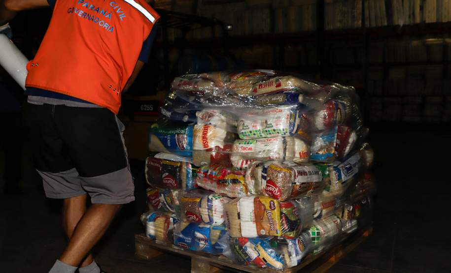 Paraná envia mais de 190 toneladas de donativos para o Rio Grande do Sul