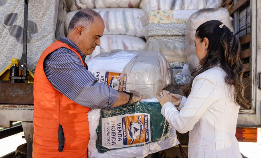 Paraná envia mais de 190 toneladas de donativos para o Rio Grande do Sul