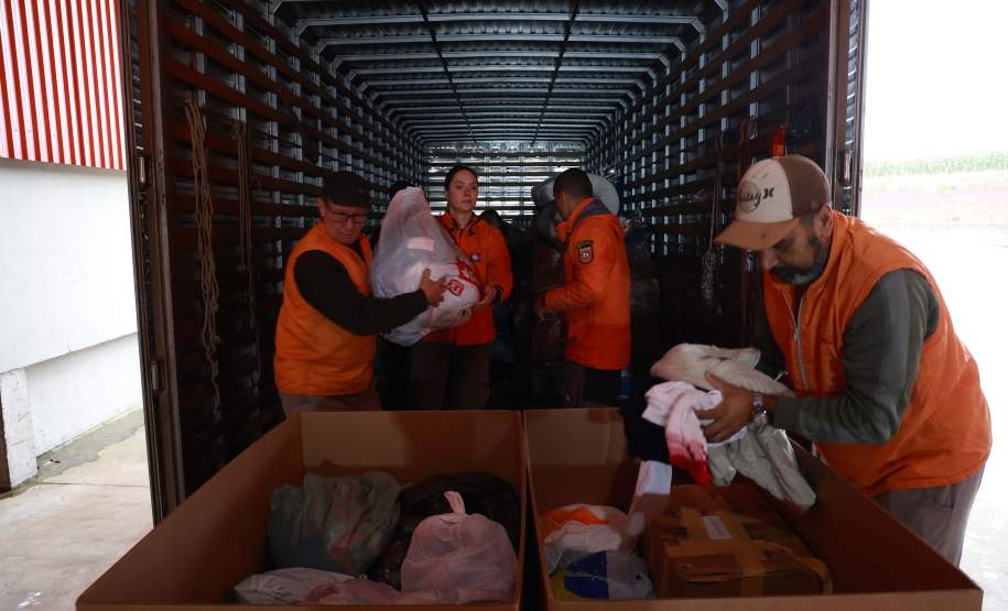 Campanha de doações do Estado já reuniu 11,5 mil toneladas ao Rio Grande do Sul