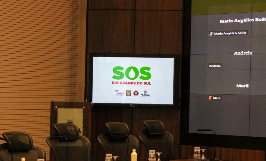 Primeira-dama reforça campanha paranaense de ajuda ao Rio Grande do Sul