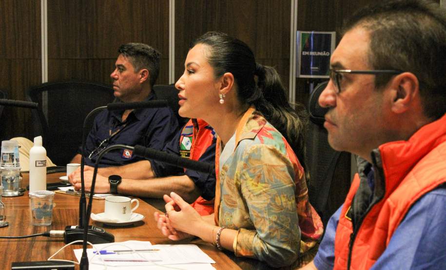 Primeira-dama reforça campanha paranaense de ajuda ao Rio Grande do Sul