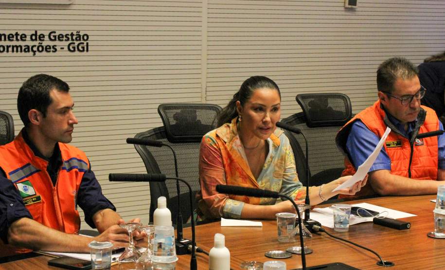 Primeira-dama reforça campanha paranaense de ajuda ao Rio Grande do Sul