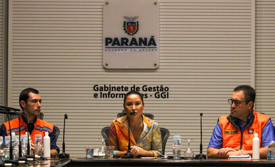 Primeira-dama reforça campanha paranaense de ajuda ao Rio Grande do Sul