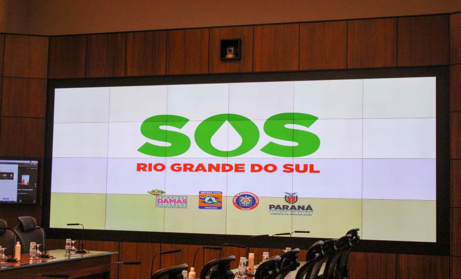 Primeira-dama reforça campanha paranaense de ajuda ao Rio Grande do Sul