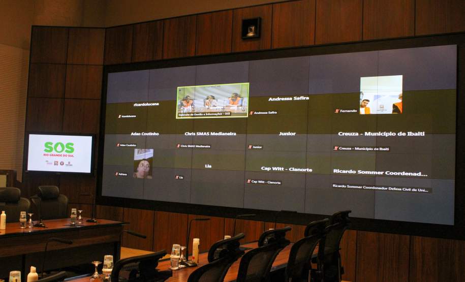 Primeira-dama reforça campanha paranaense de ajuda ao Rio Grande do Sul