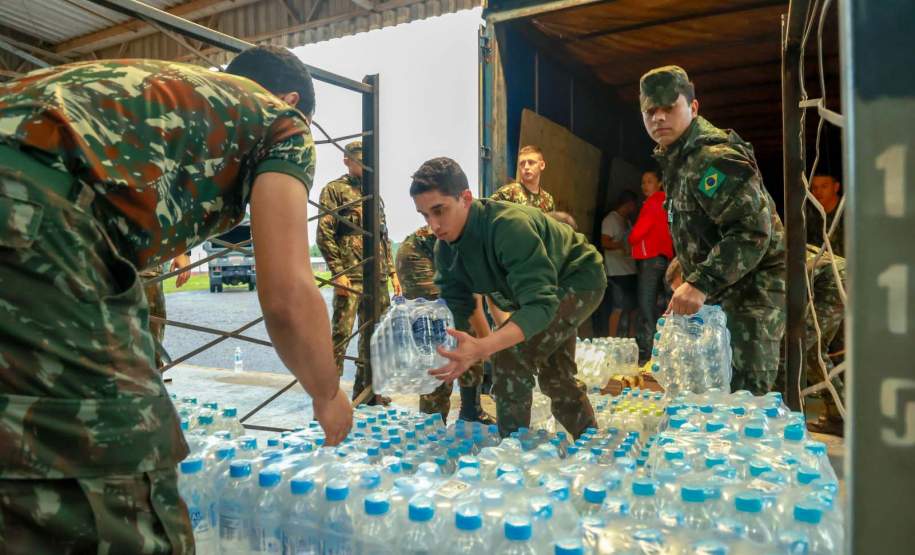 Campanha de doações do Estado já reuniu 11,5 mil toneladas ao Rio Grande do Sul