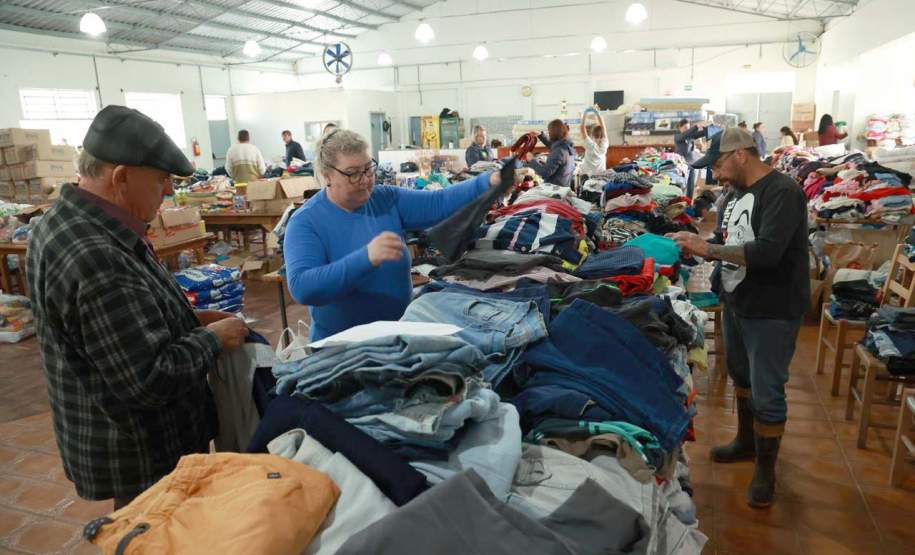 Campanha de doações do Estado já reuniu 11,5 mil toneladas ao Rio Grande do Sul