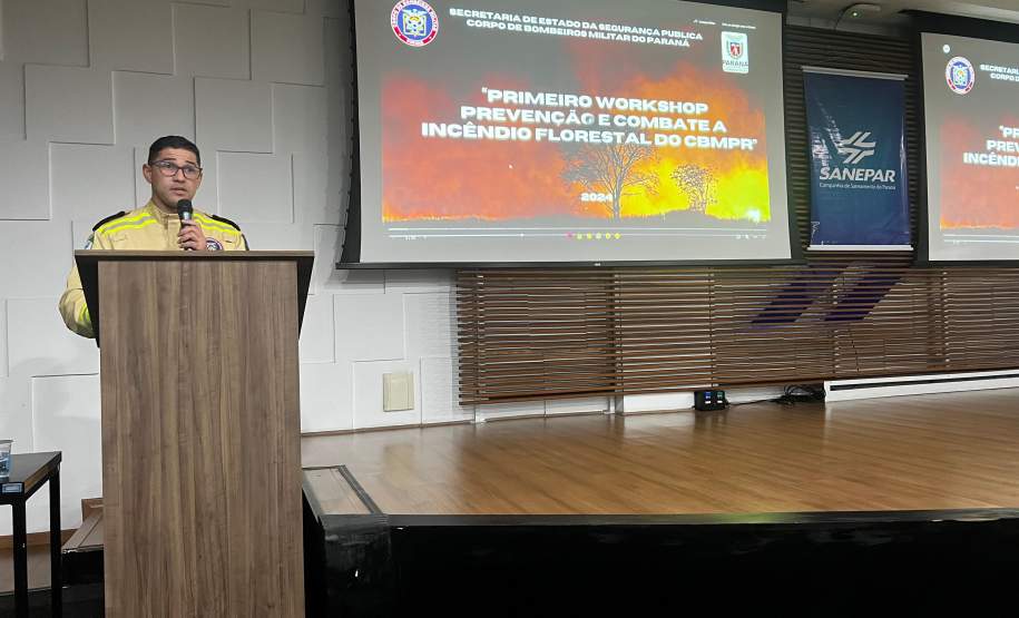 Evento marca início da operação de prevenção e combate a incêndios florestais no Paraná