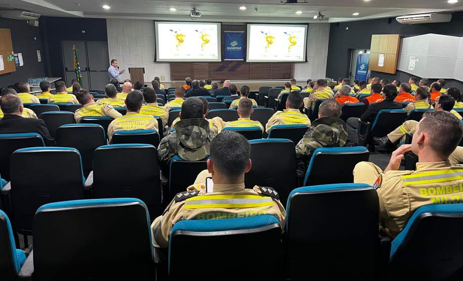 Evento marca início da operação de prevenção e combate a incêndios florestais no Paraná
