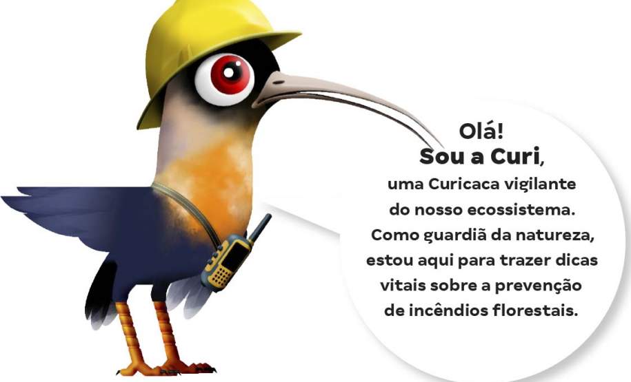 Com novo mascote, Paraná inicia campanha de prevenção de incêndios florestais