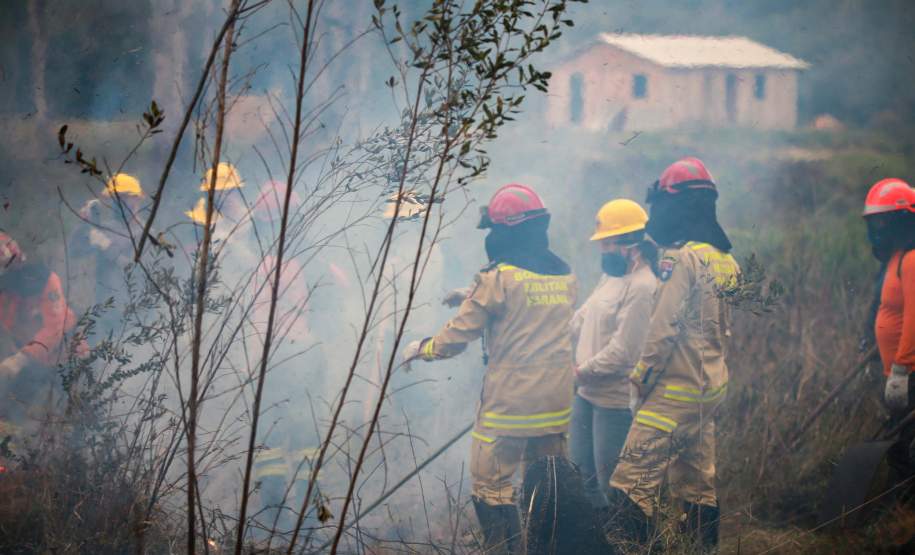 IAT capacita 65 voluntários para atuar em incêndios em Unidades de Conservação
