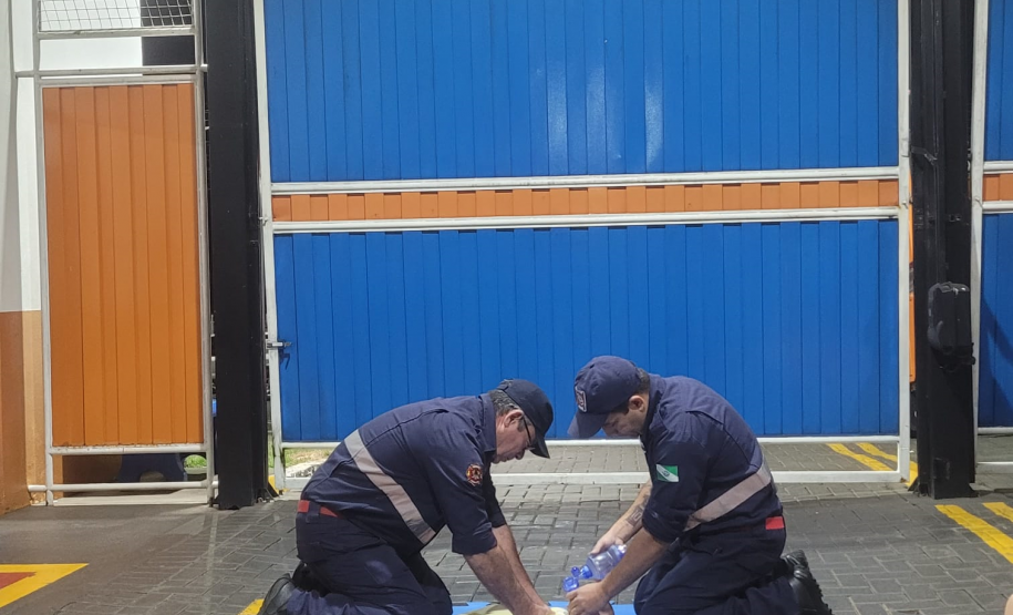 Agentes da Defesa Civil de Jandaia do Sul salvam bebê de engasgo