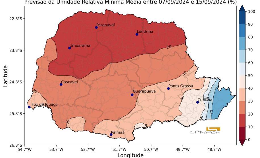 Alerta de tempo seco no Paraná: governador decreta emergência de estiagem