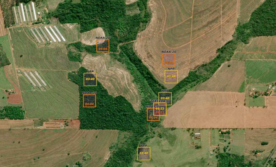 Paraná usa dados do INPE e da NASA para monitorar e combater incêndios