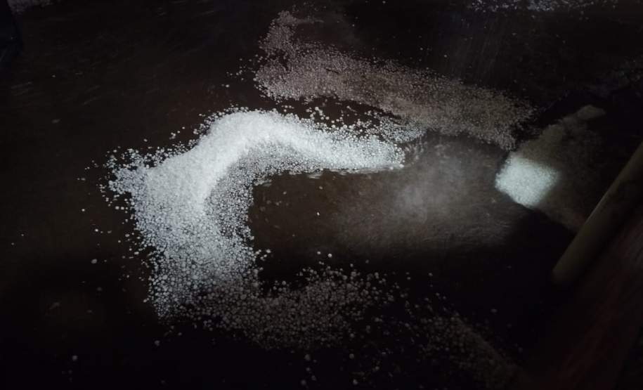 Defesa Civil Estadual monitora municípios atingidos por granizo nesta quarta-feira